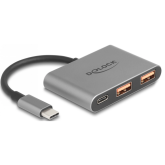 Docking Station Delock 64337, Gray